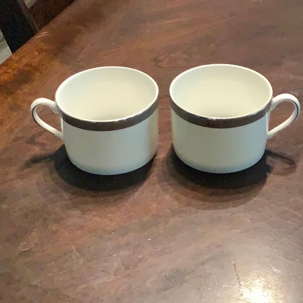 Lenox Kate Spade coffee cups (2)